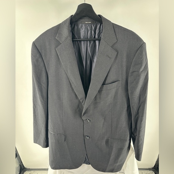 Zegna black multi season blazer